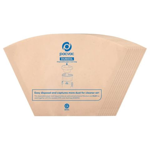 Vacuum Bag To Suit Pacvac Velo & Velo Go Pkt 10