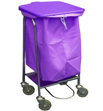 Laundry Solutions Laundry Collection Bag Purple (Trolley Not Included)