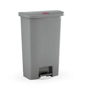 Rubbermaid Streamline Step-On Resin Front Step Gray 68Lt