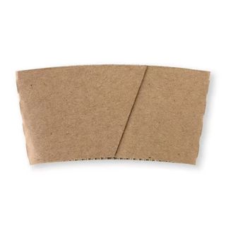 Biopak 12oz Paper Cup Sleeve Ctn 1000