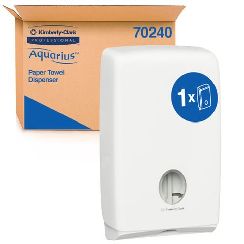 AQUARIUS®  Compact Hand Towel Dispenser,