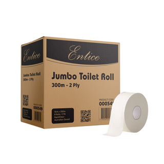 Entice 2 Ply Jumbo 300m Ctn 8