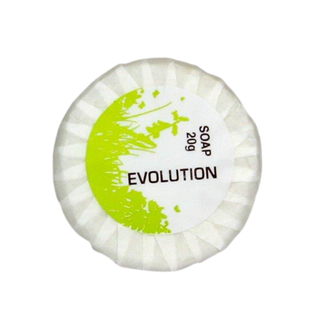 Evolution Bath Soap Pleated 20gm Ctn 500