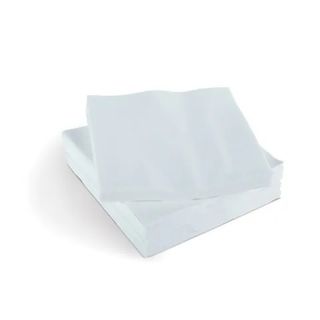 Lunch Napkin White 1Ply Pkt 500