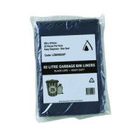 Garbage Bag 82L A/Purpose Black Pkt 25