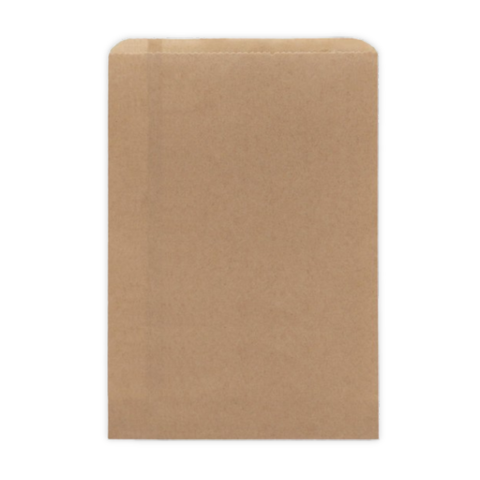 Bag 8 Long Brown Pkt 500