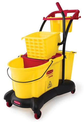 Rubbermaid Wave Break Mopping Trolley