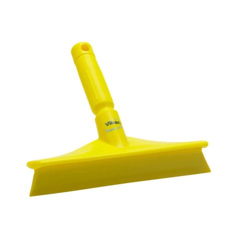 Vikan Squeegee Hand Ultra Hygiene Single Blade 245mm Yellow