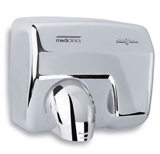 Hand Dryer Saniflow S/Steel Sensor Operated - Bright Finish