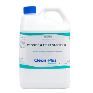 Clean Plus Veggie & Fruit Sanitiser 5L
