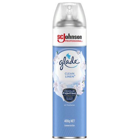 Glade Clean Linen Aerosol 400g