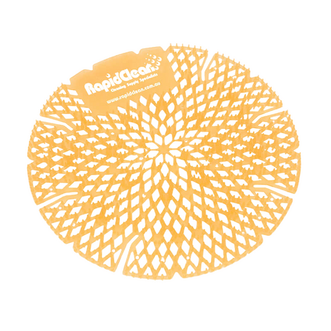 Urinal Screen Rapid Clean Sunburst Orange