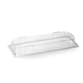 Biopak Long Sushi Tray PET Lid Ctn300