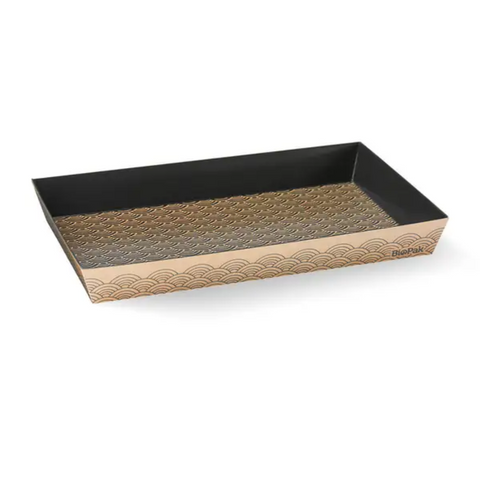 Biopak Large Sushi Tray Slv50
