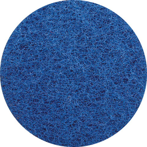 Glomesh Pad Regular Blue 220mm Suits NUC Scrubber Pkt 6