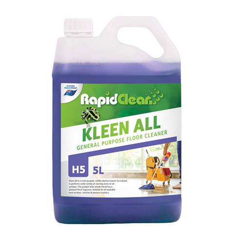 Kleen All General Purpose Floor Cleaner 5Lt