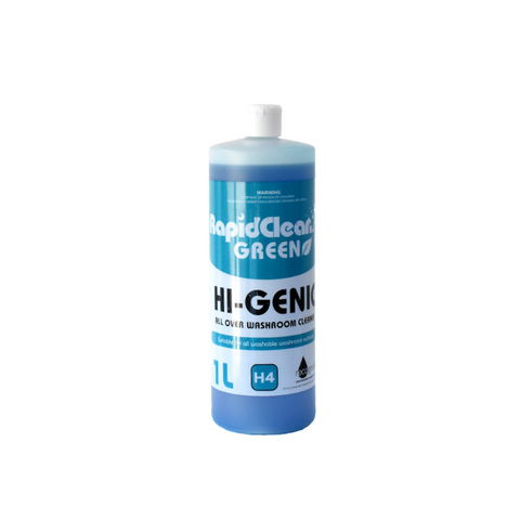 Hi Genic Rapid H4 Toilet & Washroom Cleaner 1Lt