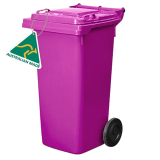 Wheelie Bin 120Lt Purple