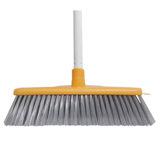 Broom Classic Plus Ultimate Indoor Yellow with Handle