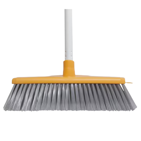 Broom Classic Plus Ultimate Indoor Yellow with Handle
