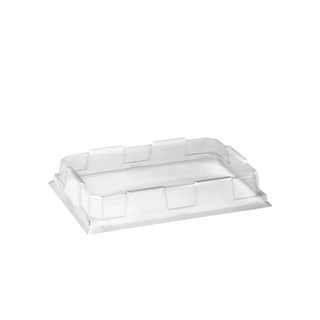 Biopak Small PLA Sushi Tray Lid Slv 50