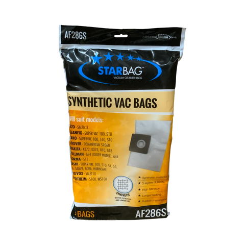Vacuum Bag to Suit Hoover, Supervac 100, S10, 100, 510, Commercial S7068 Pkt 5