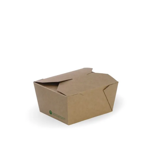 Biopak Small BioBoard Lunch Box Slv50