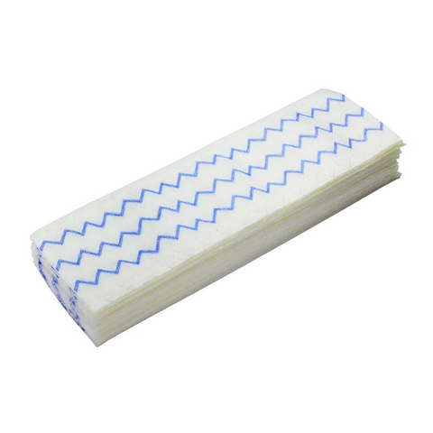 Rubbermaid HYGEN Disposable Microfibre Mop Pad Blue Pkt 150
