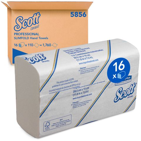 Scott Towel Compact 1Ply White