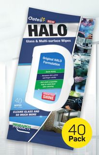 Oates Halo Wipes Pk 40