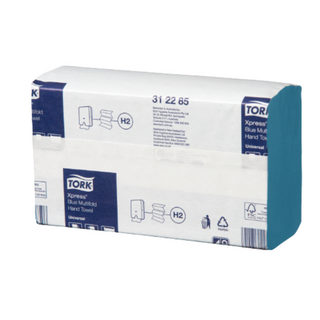 Tork Xpress Multifold Hand Towel/Slimline Universal Blue 1ply H2