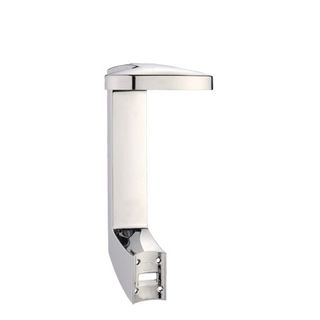 Press & Wash Single Bottle Bracket Chrome (Screw On)