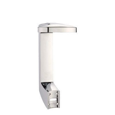 Press & Wash Single Bottle Bracket Chrome (Screw On)