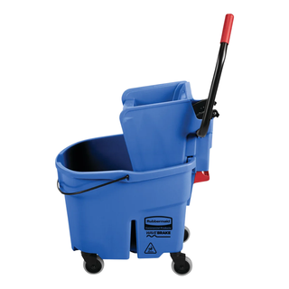 Rubbermaid WaveBrake Side Press Combo Blue