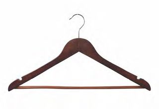 Swisstrade Timber Coat Hanger  Male
