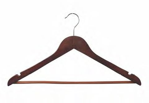 Swisstrade Timber Coat Hanger  Male