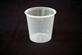 Genfac Container Round 850ml Slv 50