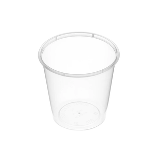 Genfac Container Round 850ml Slv 50