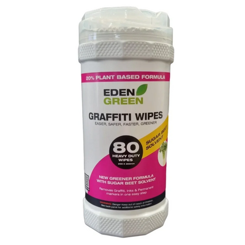 Eden Green Graffiti Wipes Tub 80