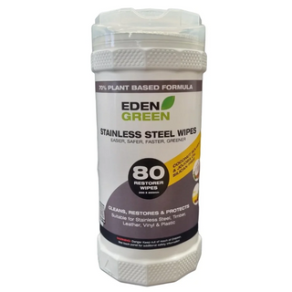 Eden Green Stainless Steel Wipes Tub 80