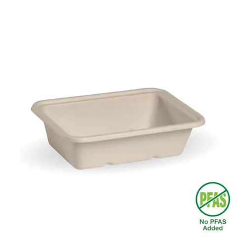 Biopak Cane Takeaway Base 600ml natural Slv 125