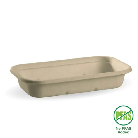 Biopak Cane Takeaway Base 750ml Natural Slv 50