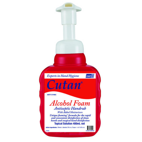 Cutan Alcohol Foam Antiseptic Handrub 400ml