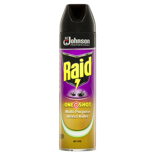 Raid One Shot Multipurpose Insect Killer 375G