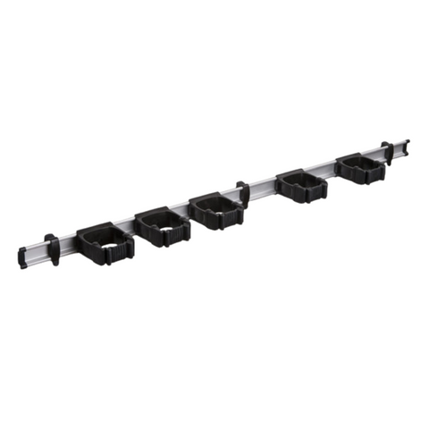 Toolflex One Holder Kit 94cm Black with 5 Holders