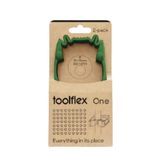 Toolflex Holder Including Adapter Green Pkt 2