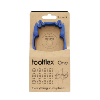 Toolflex Holder Including Adapter Blue Pkt 2