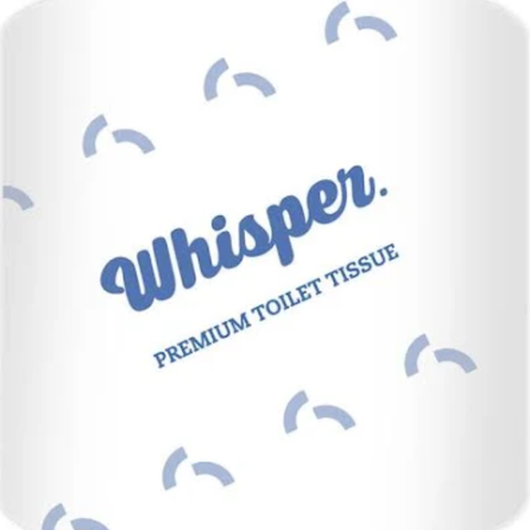 Whisper Premium Toilet Tissue 3ply / 48 rolls x 230 sheets