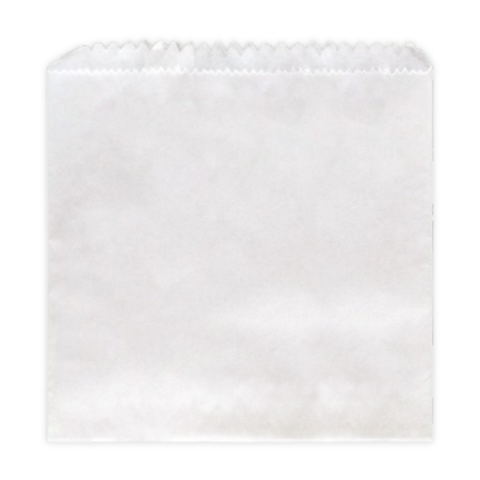 Bag 2 Square GR White Pkt500