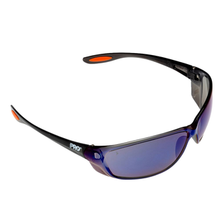Paramount Pro Choice Safety Gear Switch Blue Mirror Safety Glasses